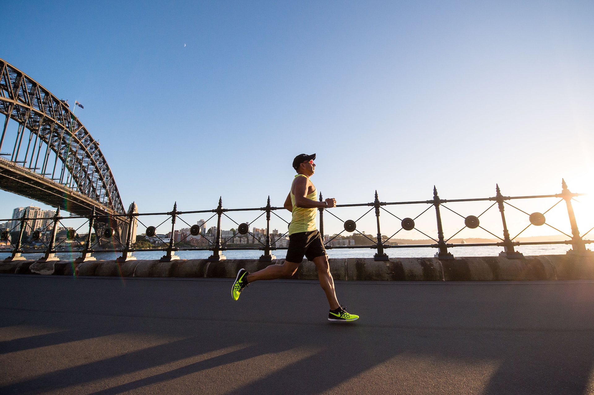 man running