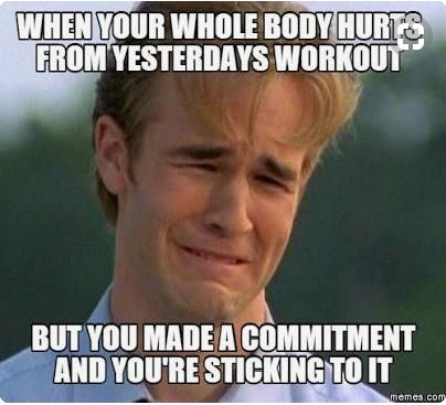 hard workout meme